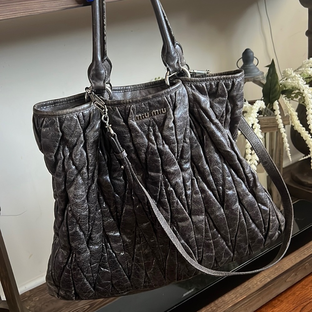 Miu Miu Shoulder Bag With Handles - image 1
